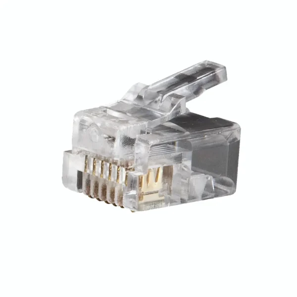 Klein Tools VDV826-600 Modular Telephone Plugs RJ11 6P6C, 25-Pack