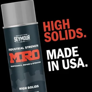 Seymour Paints 620-1413 Industrial MRO High Solids Spray Paint, Gloss White - view 2