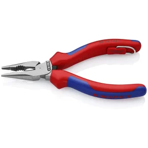 Knipex Needle Nose Combo Pliers with Tether Attachment (0822145TBKA) - view 2
