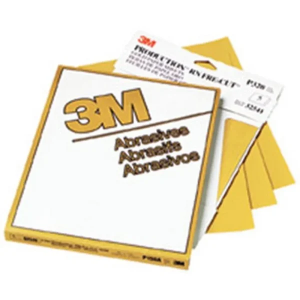 3M 9″ X 11″ P220A Production Resinite Gold Sheet (2544)