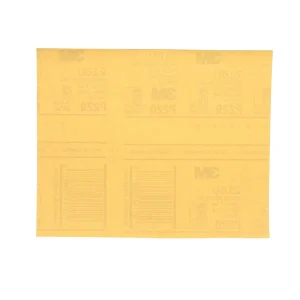 3M 9″ X 11″ P220A Production Resinite Gold Sheet (2544) - view 2