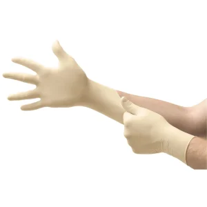 Microflex L921 E-GRIPMAX Powder-Free Latex Examination Gloves, Box of 100, Size Small - view 2