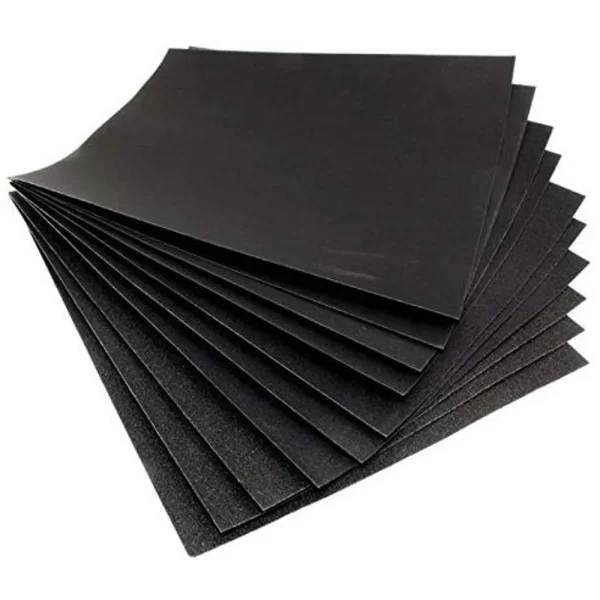 US Chemical And Plastics 9″ X 11″ Wet Dry Sandpaper Sheets 220-Grit (78111)