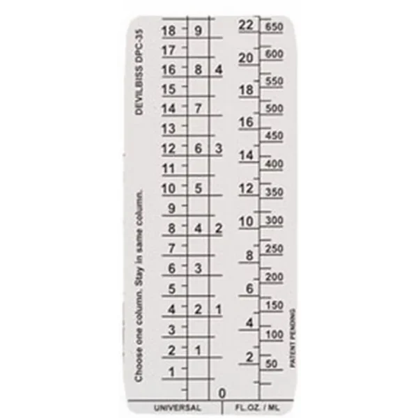 DeVilbiss DPC61K10 34 oz. Universal Measuring Guide