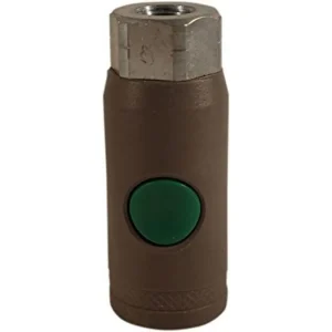 Milton S-99787 1/4″ NPT female, “T” Style Safety Coupler
