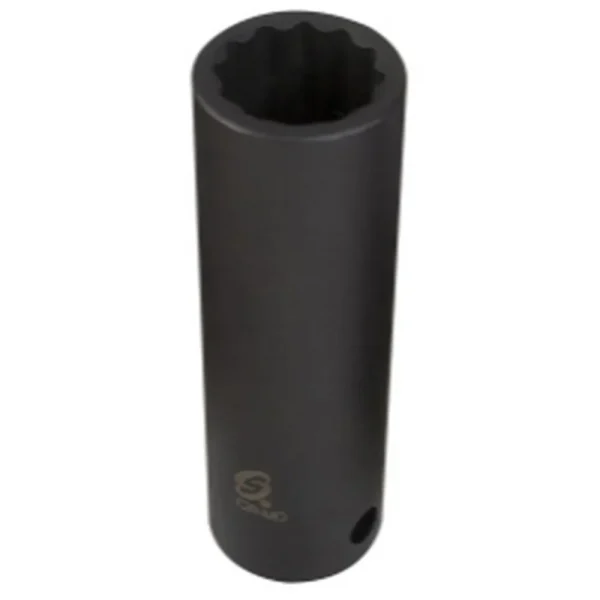 Sunex 1/2″ Drive 12 Point Deep Impact Socket, 9/16″ (26704)