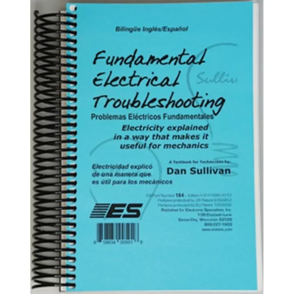 Electronic Specialties Bilingual Electrical Troubleshooting Guide 200 PP (EL184)