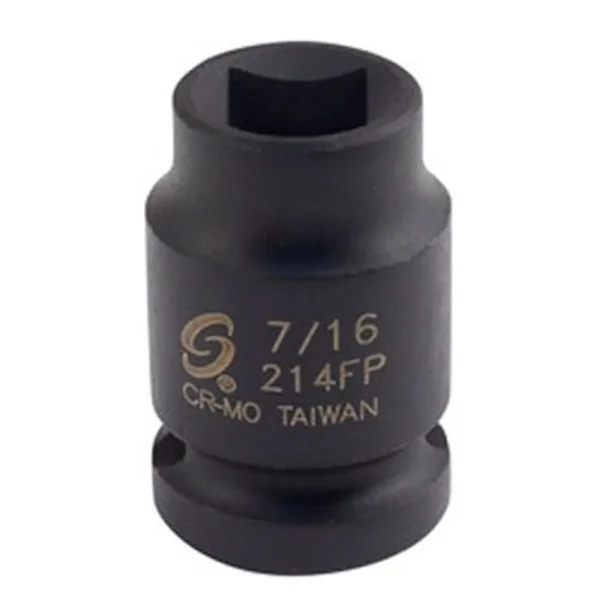 Sunex 1/2″ Drive 7/16″ Female Pipe Plug Socket (214FP)