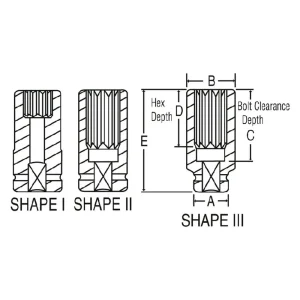 Grey Pneumatic 1-7/8″ X 12 Point Deep 3/4″ Drive Impact Socket (3160D) - view 2
