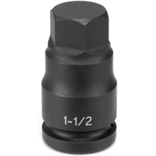 Grey Pneumatic 27Mm Hex Bit Impact Socket 1-1/2″ Drive (6927M)