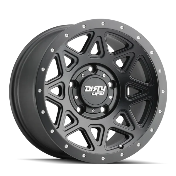Dirty Life Theory 9305 Satin Black Wheels
