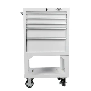 Viper Tool Storage White 26″ 5-Drawer Rolling Cabinet (RG2605WHLL)