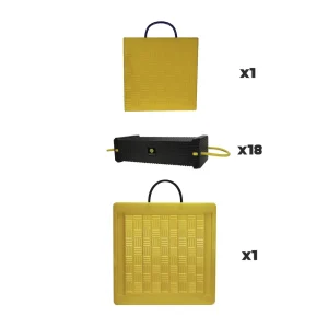 Esco 20-Pc Criblok Composite Cribbing System Kit (12538) - view 2