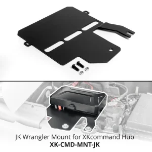 XKGLOW XKCommand Hub Mounting Bracket (XK-CMD-MNT-JK , XK-CMD-MNT-JL , XK-CMD-MNT-UNV)