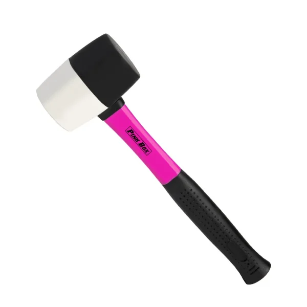 The Original Pink Box 16 oz. Rubber Mallet (PB16RM)