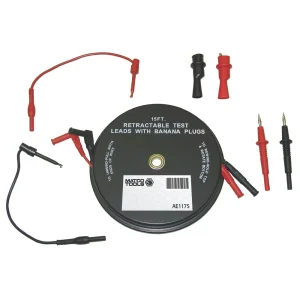 2 LEAD X 15′ RETRACTABLE LEAD WITH ADAPTERS