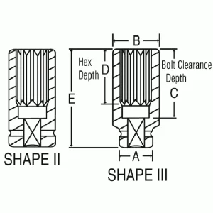 Grey Pneumatic 1-3/16″ X 6 Point Deep 1″ Drive Impact Socket (4538SD) - view 2