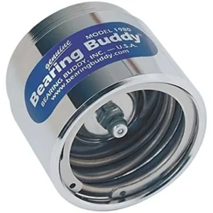 Bearing Buddy 2.047″ Diameter Chrome Bearing Protectors With Bras – Pair (42401)
