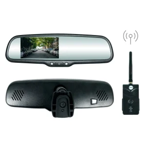 Master Tailgaters 10.5″ OEM Rear View Mirror with 4.3″ LCD Screen | Rearview Universal Fit Mount | Auto Adjusting Bri...