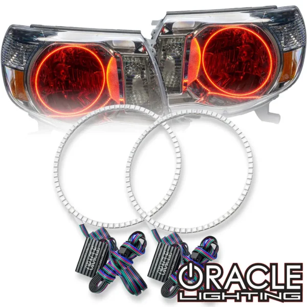 Oracle Lighting 2005-2011 Toyota Tacoma LED Halo Headlight Kit (2680-001, 2680-330, 2680-333, 2680-334, 2680-335, 268...