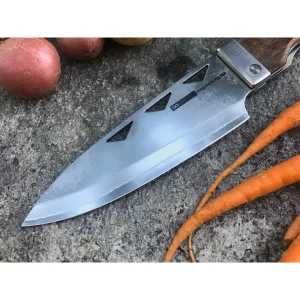 nCamp Food Prep Knife with Damascus Blade and Walnut Handle (NCMP-NAC01CKUS) - view 3