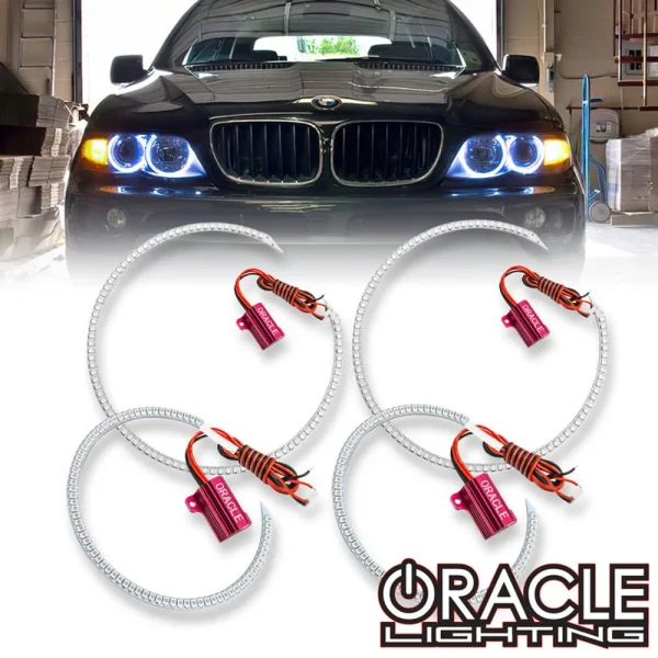 Oracle Lighting 1999-2006 BMW X5 LED Headlight Halo Kit (2634-001)