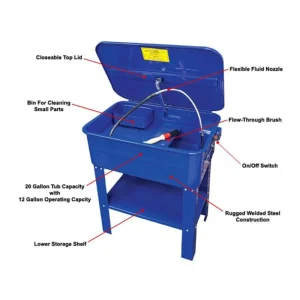 Eastwood 20 Gallon Parts Washer (14293) - view 2