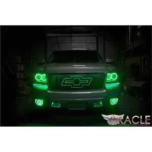 Oracle Lighting 2007-2014 Chevrolet Avalanche LED Headlight Halo Kit (2217-001, 2217-002, 2217-007,  - view 2