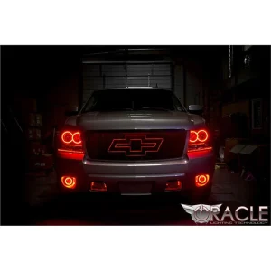 Oracle Lighting 2007-2014 Chevrolet Avalanche LED Headlight Halo Kit (2217-001, 2217-002, 2217-007,  - view 3