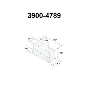 TAIKI TAIKI 3 PIECE JAW T-NUT SET FOR 8 B-TYPE CHUCK (3900-4789) - view 2
