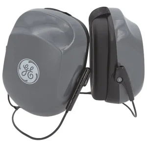 General Electric Gray Behind-the-Neck Earmuffs – 26 NRR (GM454)