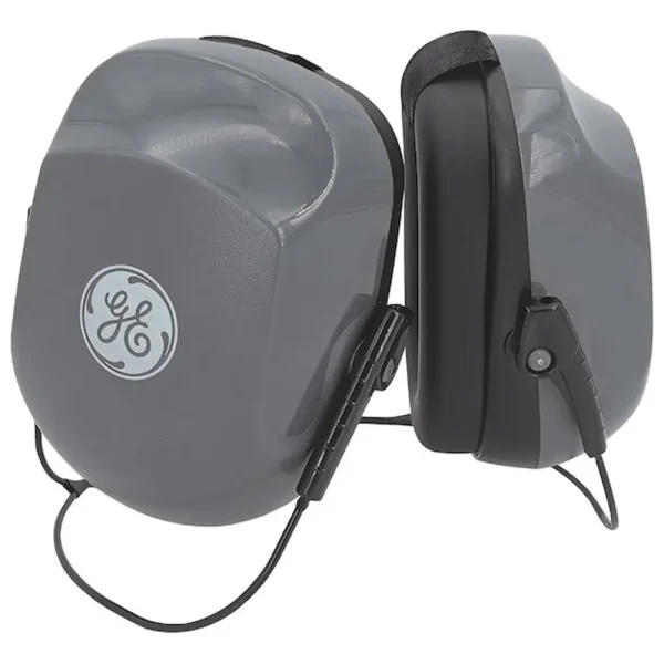 General Electric Gray Behind-the-Neck Earmuffs – 26 NRR (GM454)