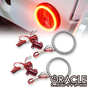 Oracle Lighting 2007-2017 Jeep Wrangler JK LED Surface Mount Turn Signal Halo Kit (2931-005)