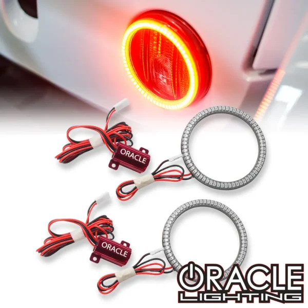 Oracle Lighting 2007-2017 Jeep Wrangler JK LED Surface Mount Turn Signal Halo Kit (2931-005)