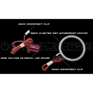 Oracle Lighting 2007-2017 Jeep Wrangler JK LED Surface Mount Turn Signal Halo Kit (2931-005) - view 2