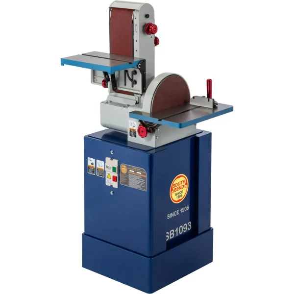 South Bend 6″ x 48″ Belt / 12″ Disc Combination Sander (SB1093)