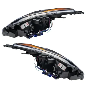 Oracle Lighting 2010-2013 Mazda 3 Pre-Assembled LED Halo Headlights – (Non-HID) (7100-001, 7100-002, - view 3