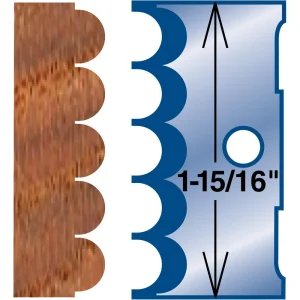 Grizzly Industrial Moulding Knife – Beaded (G4547, G4550) - view 2