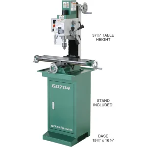 Grizzly Industrial Mill/Drill with Stand (G0704, G0705) - view 2