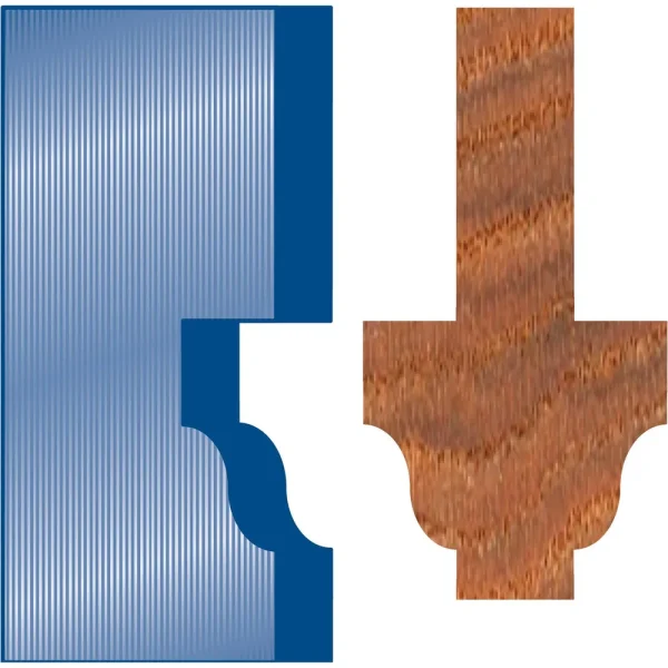 Grizzly Industrial Window Sash Moulding Head Knife (G2338, G2339)