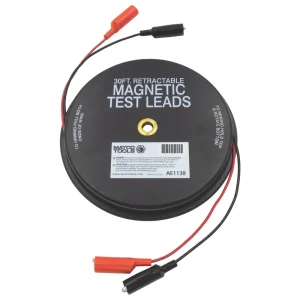 2 LEAD X 30′ RETRACTABLE LEAD WITH MAGNET