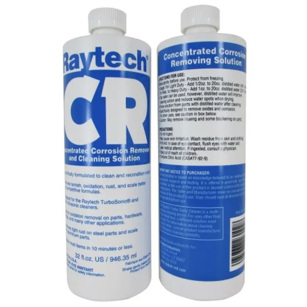 Raytech CR Cleaning Solution 32oz for Ultrasonic Cleaning (23102R)