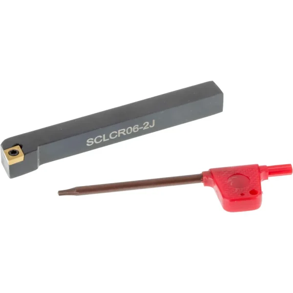 Grizzly Industrial Turning Toolholder SCLCR, 5-Deg. Cutting Angle, RH (T10843, T10844 , T10845)