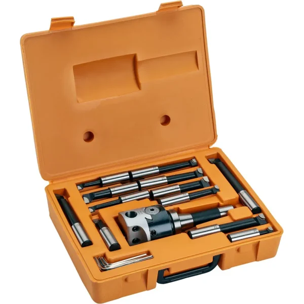 Grizzly Industrial 3″ Boring Combo Set – R-8 Only (G9324)
