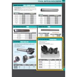 HHIP 3 PIECE 3/4″ SHANK FLY CUTTER SET 5/16-5/16-5/16″ CAPACITY (4002-0002) - view 3