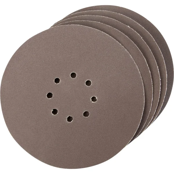 Grizzly Industrial 8-7/8″ A/O Drywall Sanding Disc H&L 8 Hole 5 Pack (T30678, T30679)
