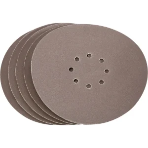 Grizzly Industrial 8-7/8″ A/O Drywall Sanding Disc H&L 8 Hole 5 Pack (T30678, T30679) - view 2