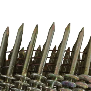 Freeman RN-125EG 15 Degree 1-1/4″ x 0.120″ Wire Collated Galvanized Smooth Shank Coil Roofing Nails  - view 3