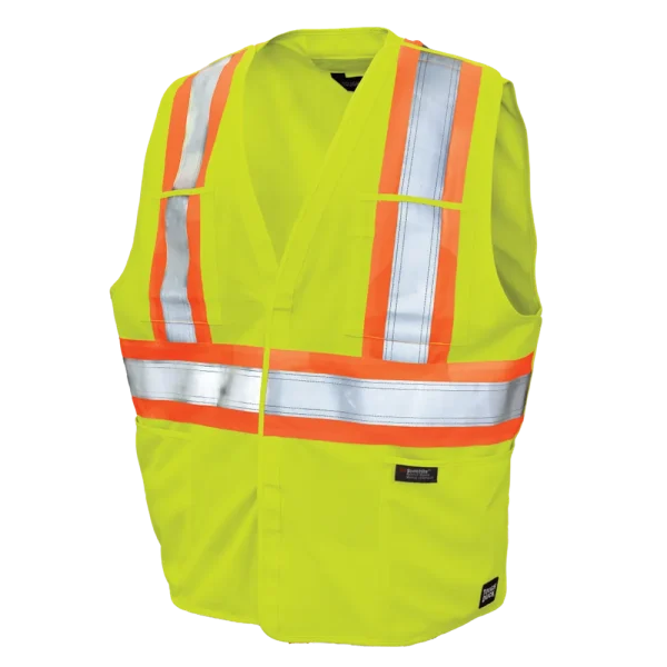 Tough Duck Men’s Tricot Five-Point Tear Away Vest (SV131)