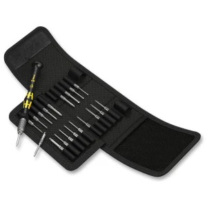 Wera Bit Holder, Micro-Set, Hex-Plus, Kraftform Kompakt, 20 Pieces (5073671001)